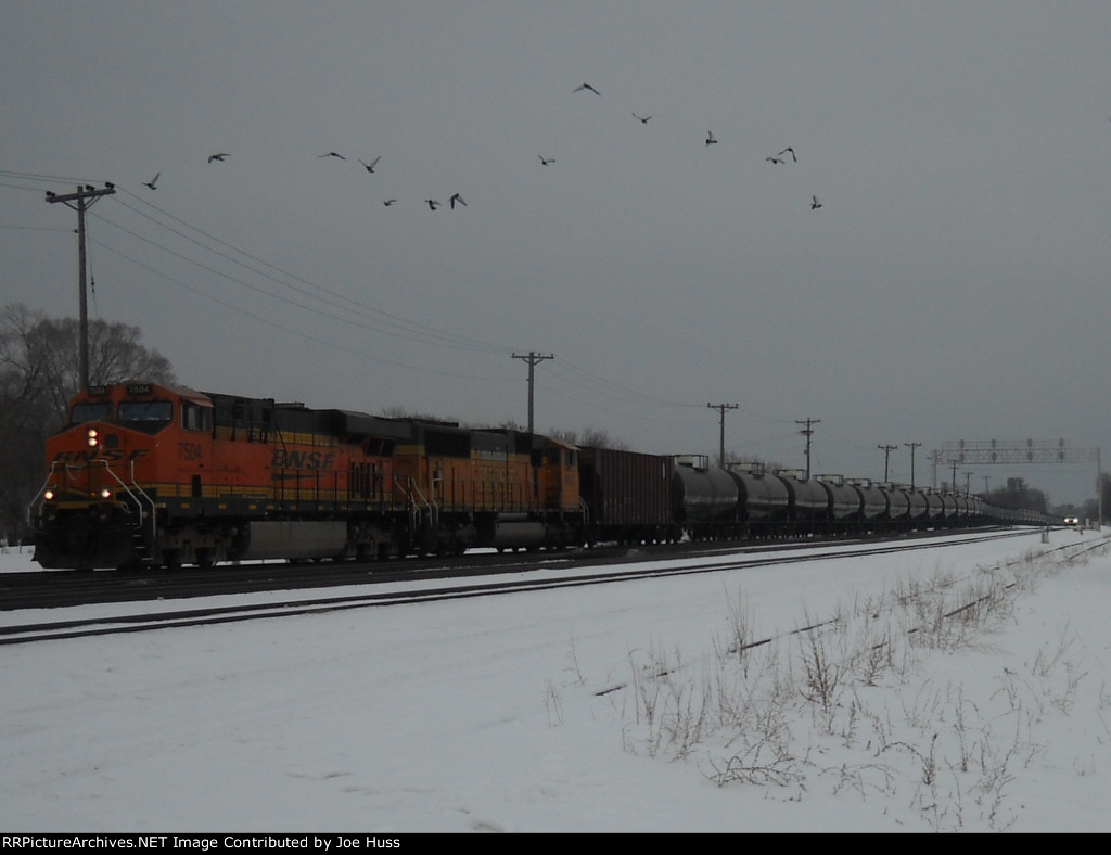 BNSF 7504 West